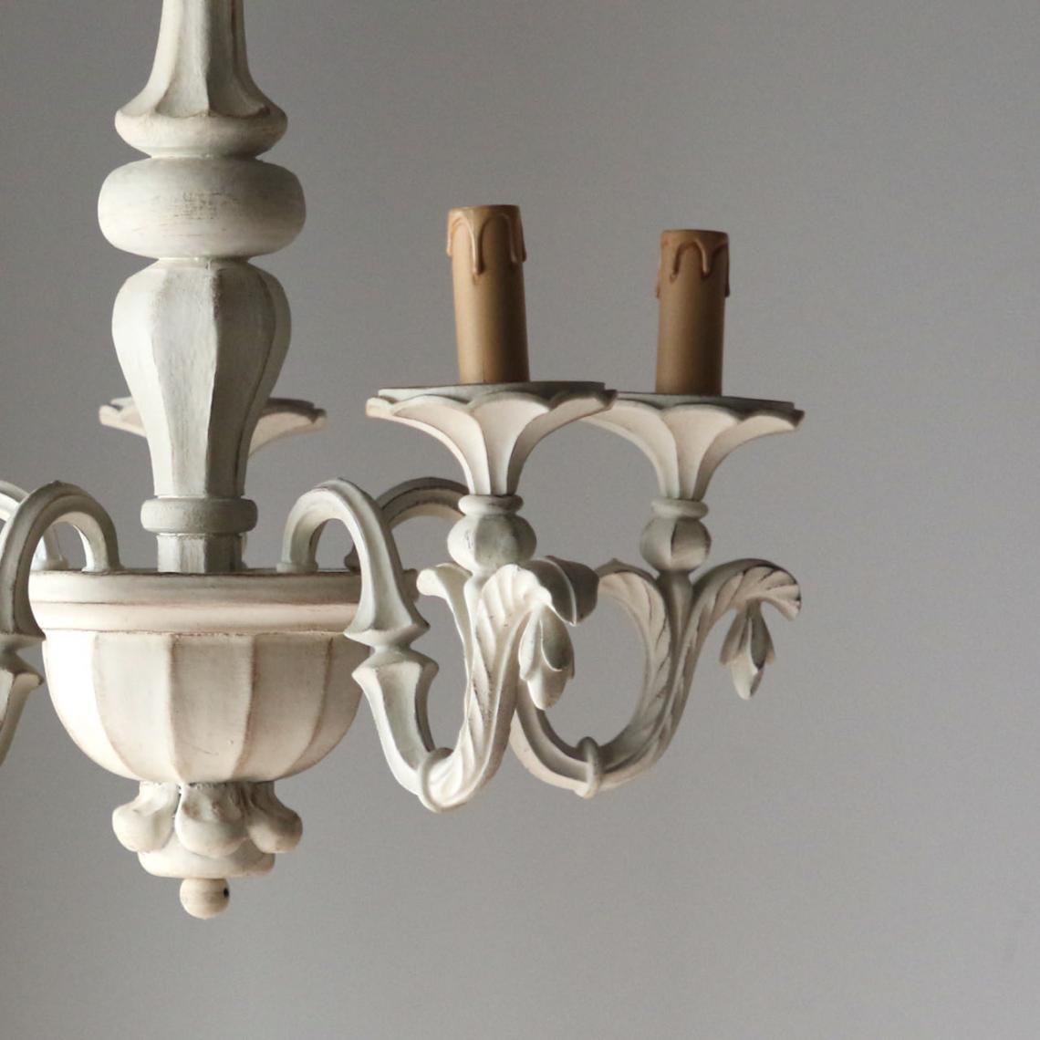 Carved Italian Chandelier